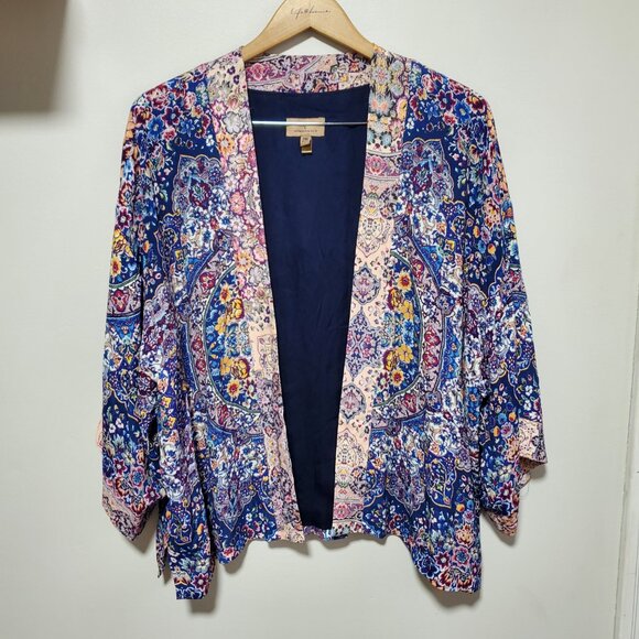 ANTHROPOLOGIE x KASHEL Jasmine Kimono Cardigan Boho Floral Paisley Women's OS - Picture 2 of 14